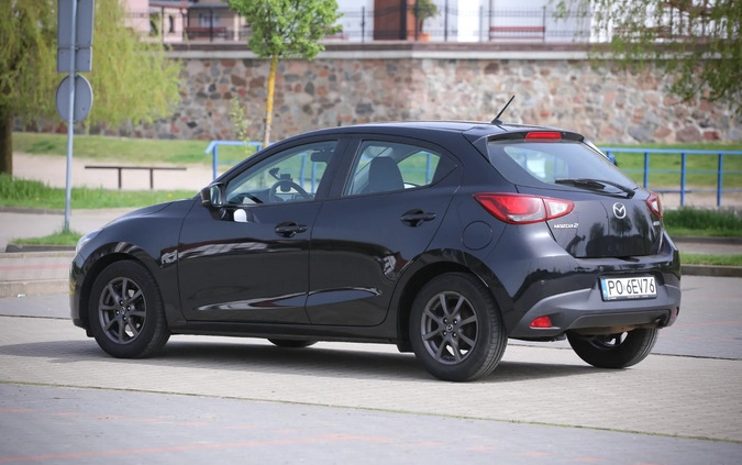 Mazda 2 cena 53500 przebieg: 96000, rok produkcji 2017 z Poznań małe 172